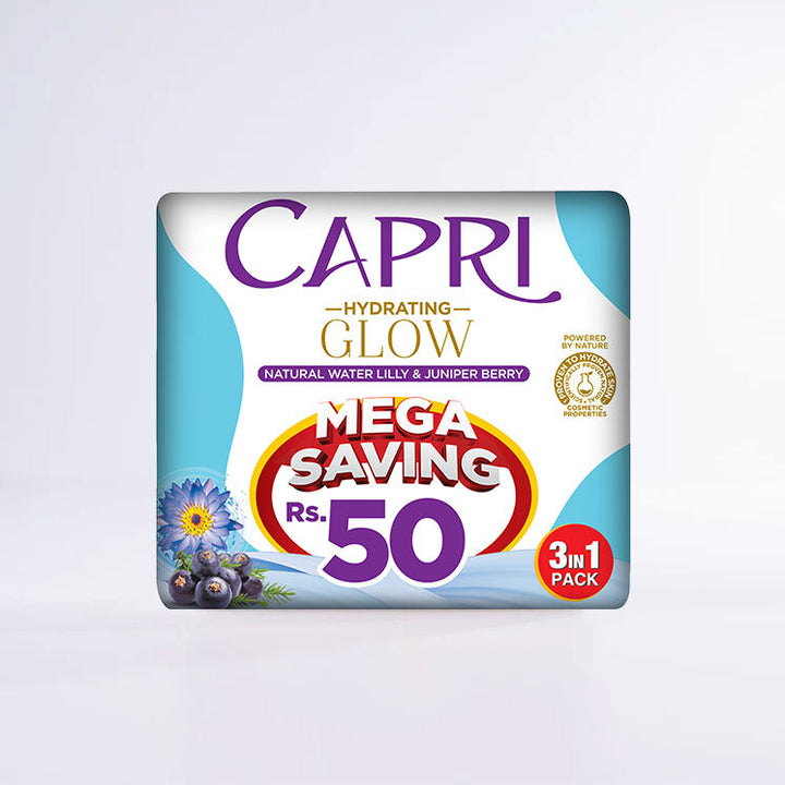 Capri Hydrating Glow Blue - Pack of 3