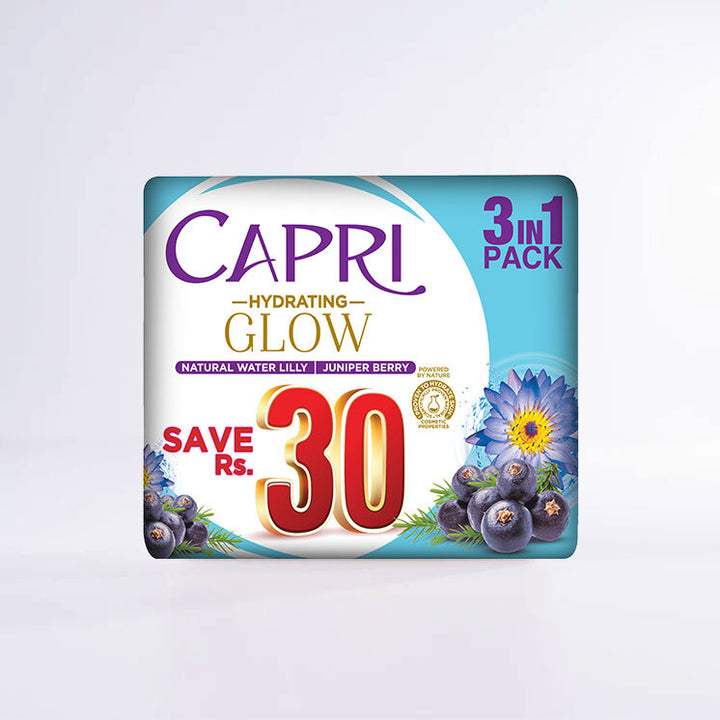 Capri Hydrating Glow Blue - Pack of 3