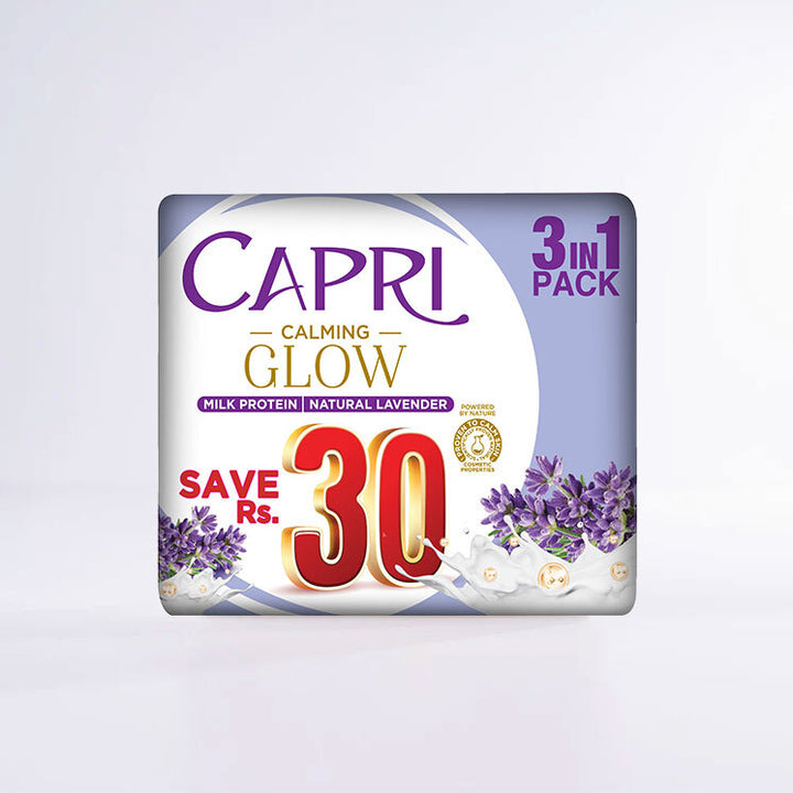 Capri Calming Glow Purple - Pack of 3