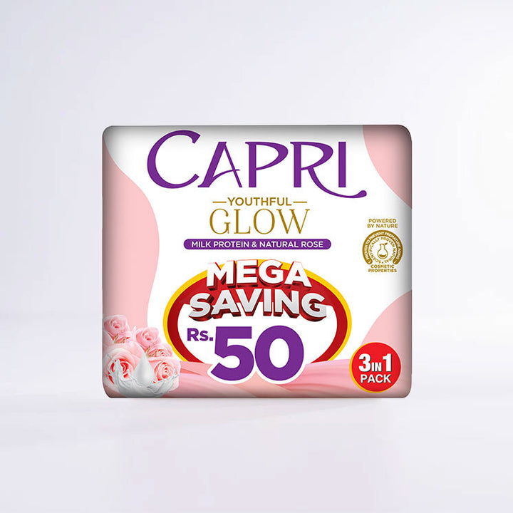 Capri Youthful Glow Pink - Pack of 3