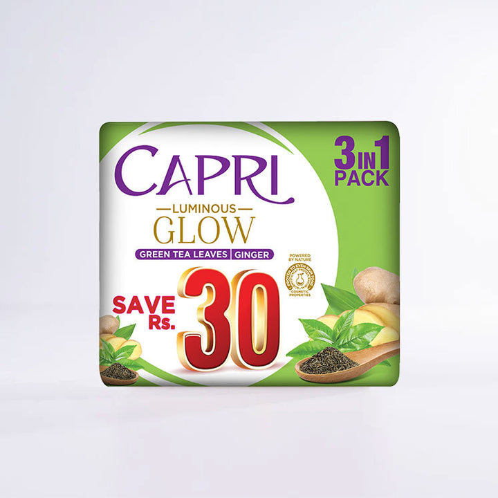 Capri Luminous Glow Green - Pack of 3