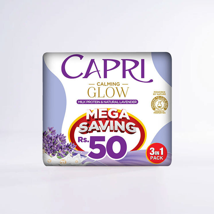 Capri Calming Glow Purple - Pack of 3