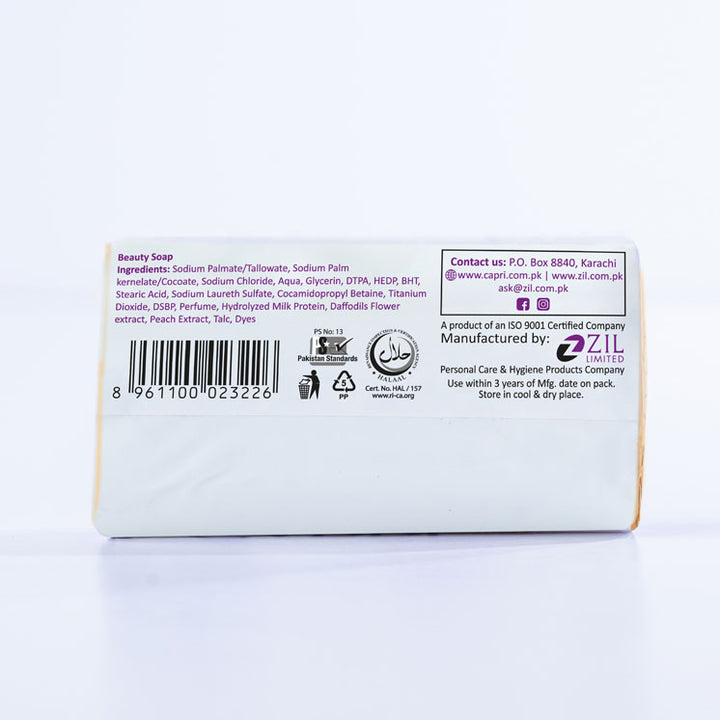 Capri Flawless Glow Peach Soap