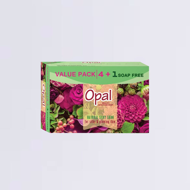 Opal Soap Natural Silky Shine 60g (4+1 Pack)