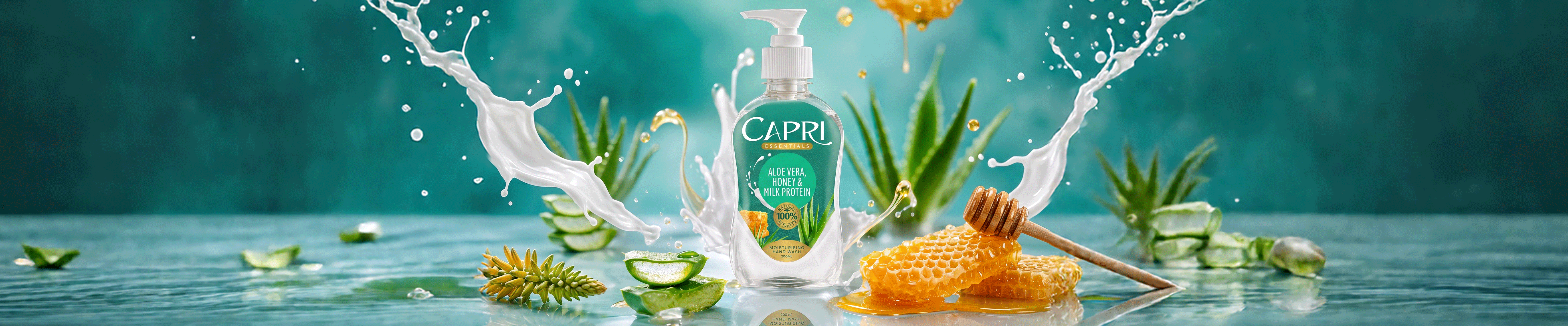 Why Capri’s Aloe Vera, Honey & Milk Protein Handwash is a Must-Have for Soft Hands