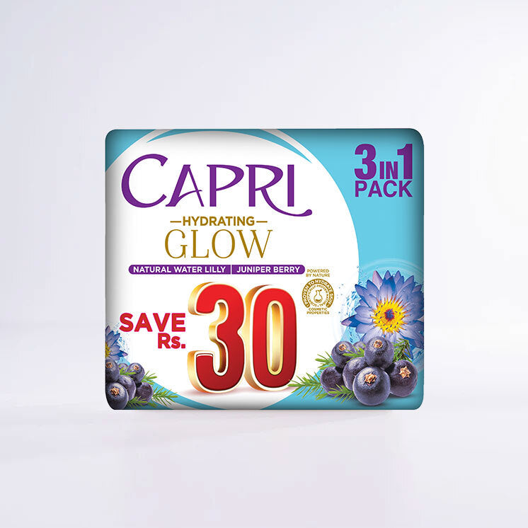 Capri Hydrating Glow Blue - Pack of 3