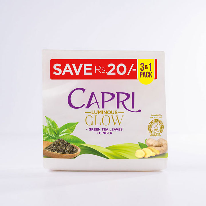 Capri Luminous Glow Green - Pack of 3