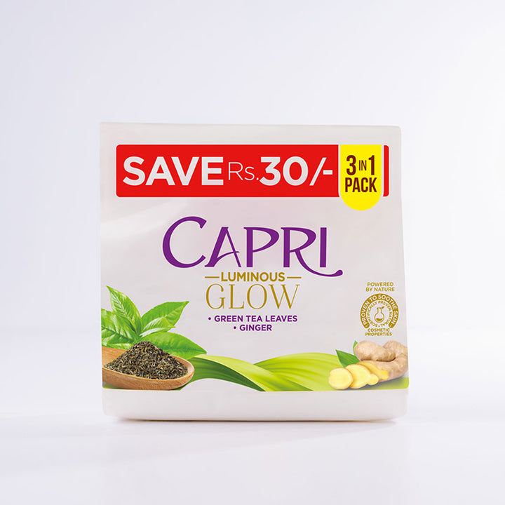 Capri Luminous Glow Green - Pack of 3
