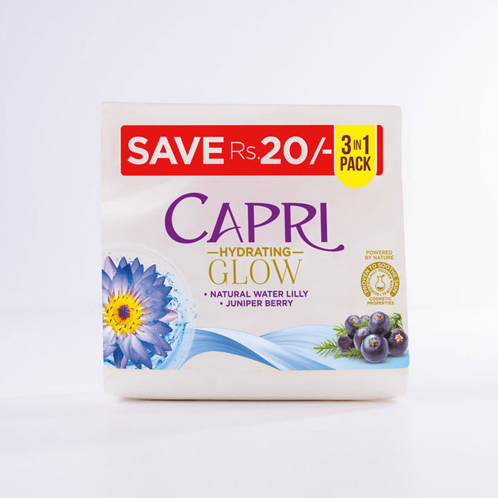 Capri Hydrating Glow Blue - Pack of 3