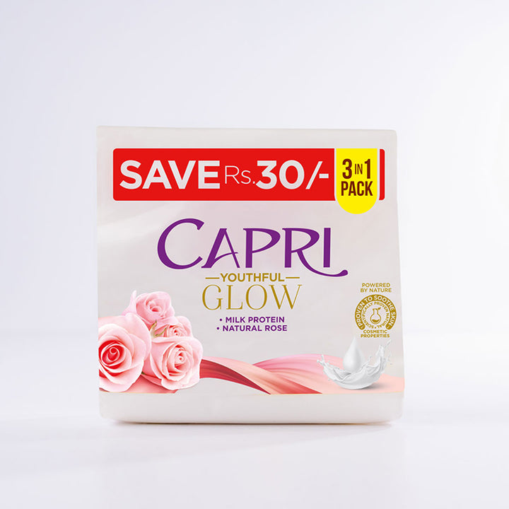 Capri Youthful Glow Pink - Pack of 3