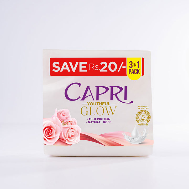 Capri Youthful Glow Pink - Pack of 3