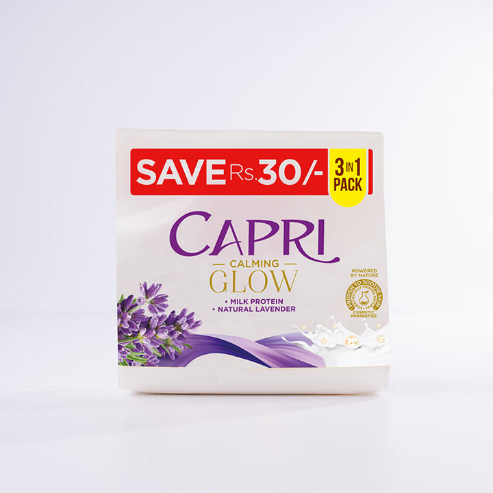 Capri Calming Glow Purple - Pack of 3
