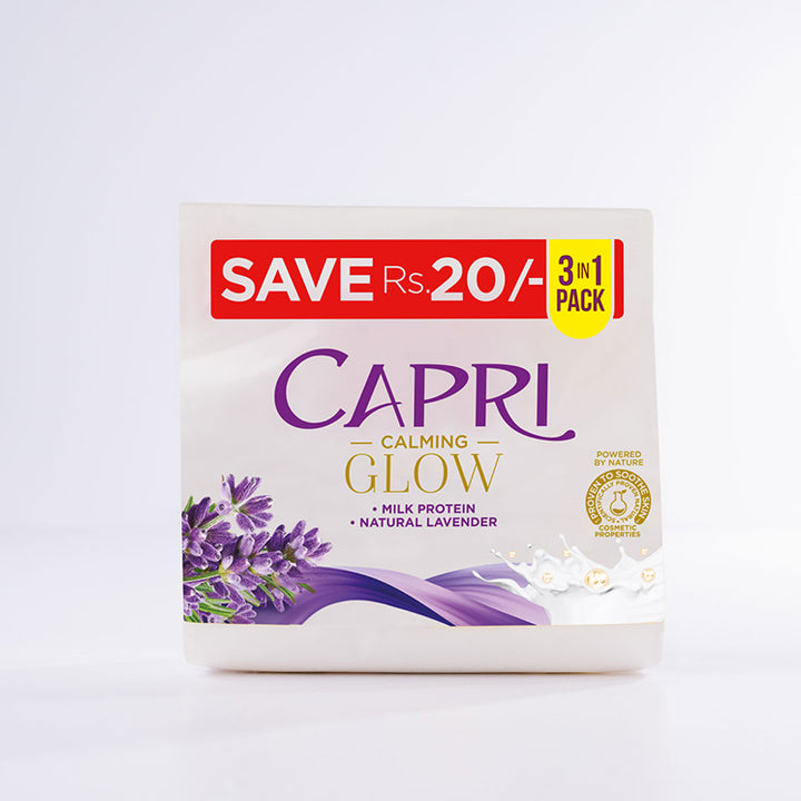 Capri Calming Glow Purple - Pack of 3