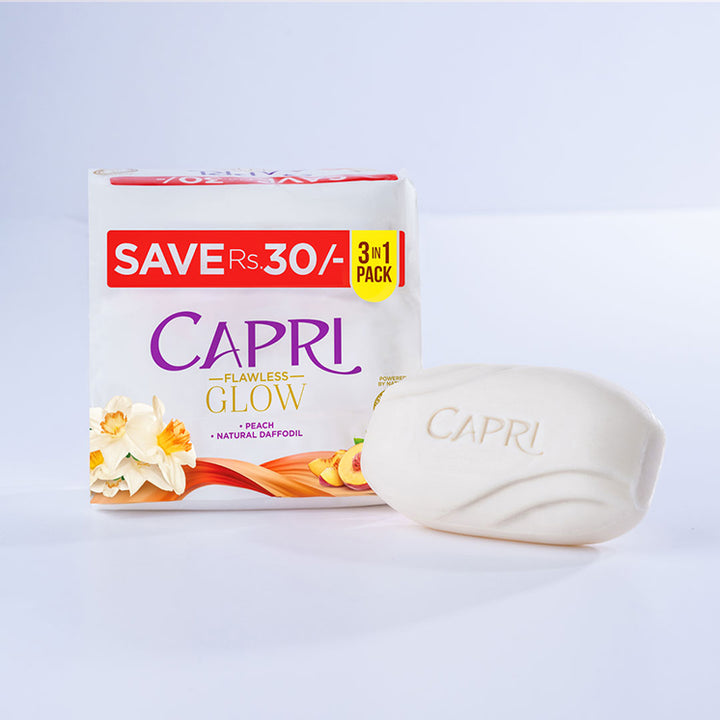 Capri Flawless Glow Peach Soap