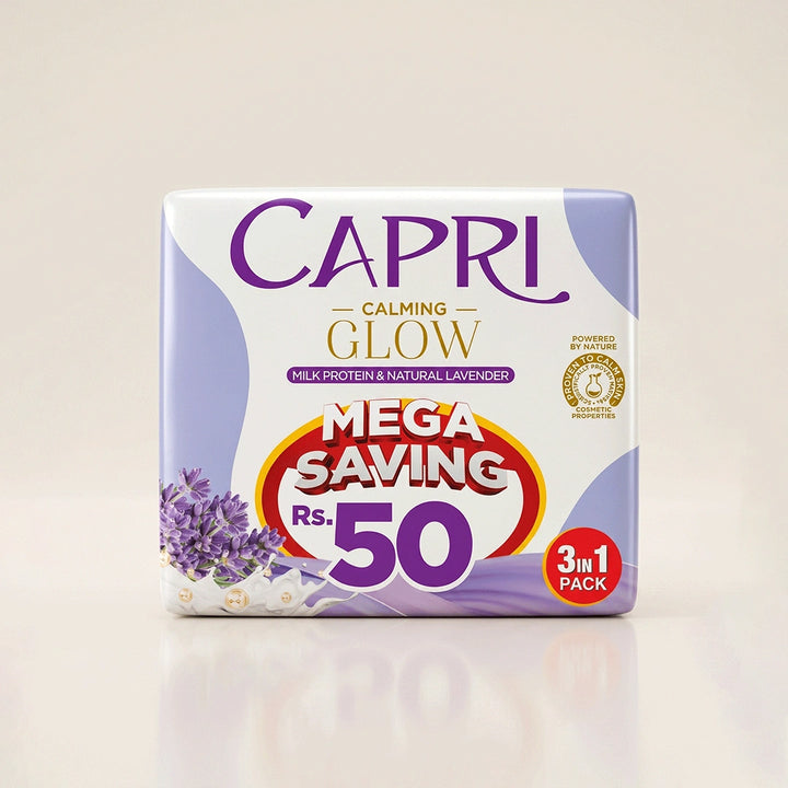 Capri Calming Glow Purple - Pack of 3