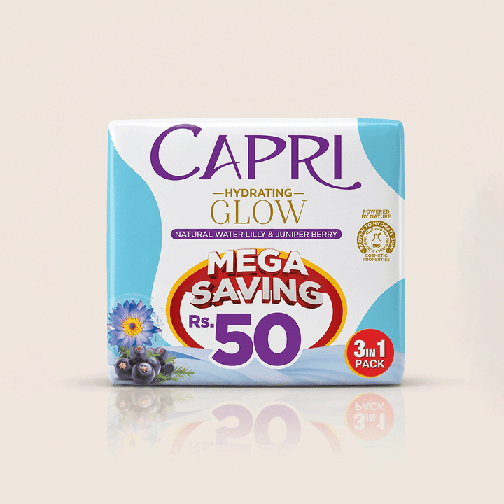 Capri Hydrating Glow Blue - Pack of 3
