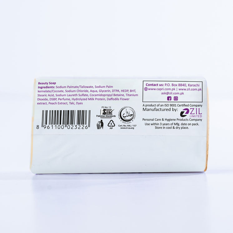 Capri Flawless Glow Peach Soap